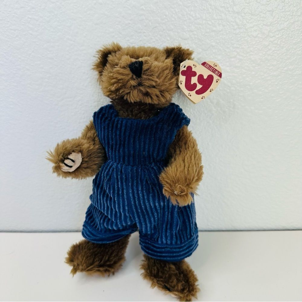 TY Collectibles VTG Christopher Articulated Teddy‎ Bear Flaw